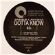 James Lavonz / Qualifide - Gotta Know / 4004